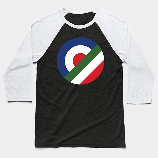 Mod Italy Baseball T-Shirt by robinlund